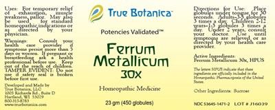 Ferrum Metallicum 30x (Ferrum Metallicum 30x 25 Gm V1 10 2013)